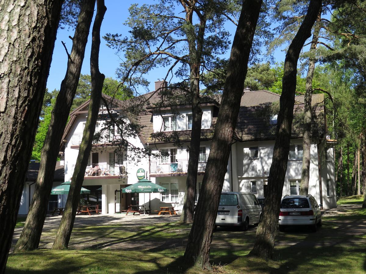 尤斯托尼莫斯基Trymas Wczasy Pokoje Ozonowane住宿加早餐旅馆 外观 照片